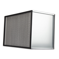 Filtre HEPA sur mesure Mushroom Flowhood H13/H14 99,99% haute efficacité 320x320x220 Élément filtrant d'air galvanisé Neuf