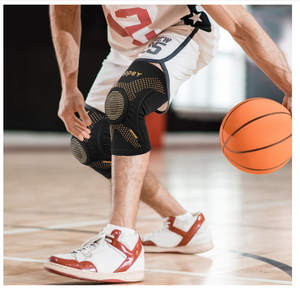 Genouillère professionnelle avec stabilisateurs latéraux et supports en cuivre pour l'arthrite - Product Image 6