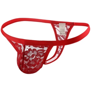 Slip da <span class=keywords><strong>Uomo</strong></span> a Vita Bassa in Nylon, Sexy con Pizzo e Rete Traspirante, Comodi e alla Moda - Product Image 3