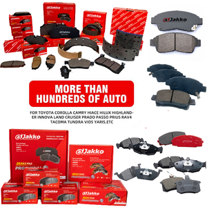 Pastillas de Freno de Cerámica Semimetálicas D2023 para Toyota Camry Corolla, Repuestos para Autos Japoneses, <span class=keywords><strong>Precio</strong></span> de Fábrica en China - Product Image 3