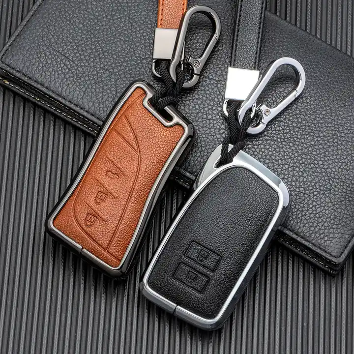 Leather Key Holder,Car Key Cover,Car Keychain,Key Fob,Remote Pouch