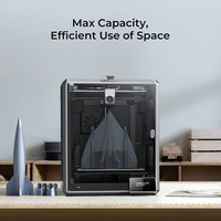 Impresora 3D K1 Max Speedy, Nueva, 1 Año de Garantía, Velocidad Máxima de 600 mm/s, Nivelación Automática sin Manos, Plataforma Calefactada, Extrusor de Doble Engranaje