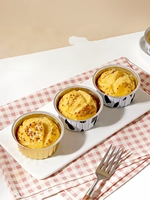 Moules à pudding antiadhésifs résistants à la chaleur, moules à mousse, récipients pour friteuse à air, plateaux de cuisson, boîtes à gâteaux, récipients en aluminium résistants au four