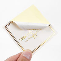 Étiquette personnalisée avec logo imprimé, estampage à chaud, autocollant doré, étiquette d'emballage de bouteille, étiquette de produit imperméable, autocollant en feuille métallisée