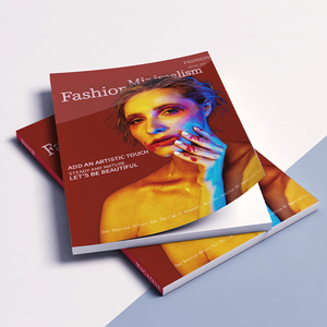 Livre à couverture souple A4 en gros, <span class=keywords><strong>magazine</strong></span> et brochure à reliure parfaite, impression sur papier couché et carton offset - Product Image 4