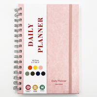 Großhandel Sublimation leer spirale Tagebuch spirale Schleife Tasche A5 tägliches Notizbuch zu verkaufen