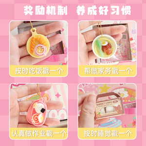 Caja Sorpresa de Juguetes de Comida Hechos a Mano Mr Toy, Manualidades DIY para Niños de 5 a 7 Años, Set de Juguetes de Papel con Agujeros, Regalo Divertido - Product Image 5