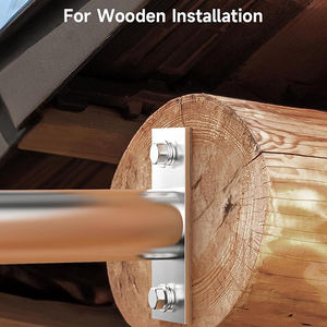 JH-Mech <span class=keywords><strong>Poteau</strong></span> de montage universel Installation facile <span class=keywords><strong>Fixation</strong></span> stable Pivot réglable Extra Long J Pole Antenne Support de montage - Product Image 5