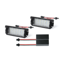 Pièces d'auto LED numéro de voiture plaque d'immatriculation lumière pour Hyundai Veloster Genesis Coupe pour Kia soul