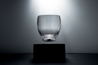 Vaso de Vidrio con Levitación Magnética Inalámbrica, con Peso Flotante de 500g y Espacio Libre de 20mm