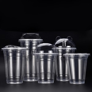 Double Insulated Tall Plastic Cups Drinking Cups With Straws Cute Water Coffee Milktea Plastic Cup 200ml