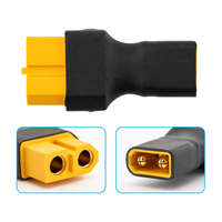Adaptateur de prise ToolkitRC XT60 vers XT30, connecteur mâle/femelle pour batterie RC ESC