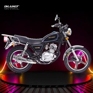 GN150 <span class=keywords><strong>Cross</strong></span> Type avec porte-bagages latéral, pare-chocs avant, coffre, moto tout-terrain, chopper, cruiser, pneus, protège-mains et calandre avant - Product Image 3