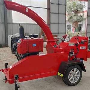 Machine de déchiqueteuse de bois de haute qualité pour broyeur de branches Mobile utilisée pour la déchiqueteuse de bois d'arbres de route de chards de jardins - Product Image 4