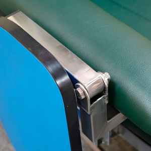 Hospital Reclining IV Drip Chair with <b>Footrest</b> and Shelf Single Person Use Foam-Filled Non-Electric KJW-04 - Product Image 2