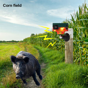 Nuevo espantapájaros LED Solar 13 sonido Animal repelente al aire libre impermeable repelente disuasorio para perro gato pájaro plaga topo - Product Image 3