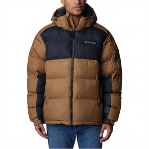 Wholesale Factory Made Unisex Winter Puffer <b>Jacket</b> Full Zipper Custom Logo Street Wear Waterproof Thick - Product Image 2