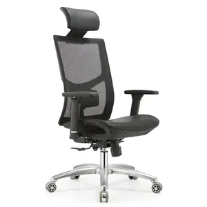 Ergonomic Office Chair with Mesh Lumbar Support for Workstation and Managerial Use by Company