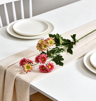 Vente en gros directe usine – Iris artificiel à longue tige de marque HR, couleur dégradée, en plastique réaliste, moderne et écologique pour la maison