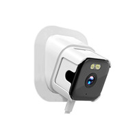 Caméra de surveillance intérieure populaire avec vision nocturne 2K, capteur CMOS, double bande Wi-Fi 5 GHz et 2,4 GHz, détection de mouvement et stockage cloud