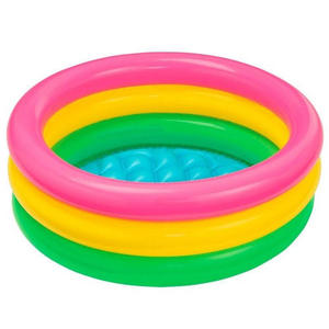 <span class=keywords><strong>Piscina</strong></span> Inflable de PVC WATERHAN de 3 Anillos, Rosa, Amarillo y Verde, Ligera y Duradera, <span class=keywords><strong>para</strong></span> Bebés y Niños de <span class=keywords><strong>1</strong></span> <span class=keywords><strong>Año</strong></span>, Venta al Por Mayor - Product Image 5