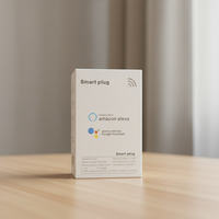 Prise intelligente WiFi 16A 20A Tuya sans fil, compatible avec Alexa et Google Assistant, commande vocale, maison intelligente, prise EU, application Smart Life