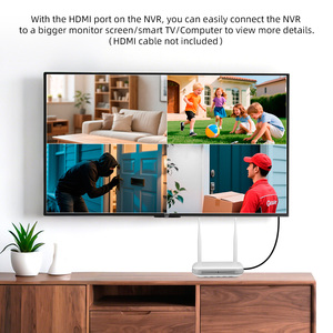 Caméra de sécurité WiFi KERUI 9MP à trois objectifs, zoom 8X, système NVR 8 canaux, surveillance PTZ, caméra extérieure, suivi de mouvement ICSEE - Product Image 3