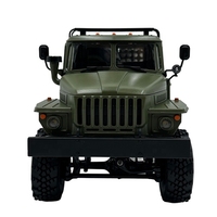 Camion lanceur de missiles WPL B36-2 1:16 RC BM-21 6x6 en alliage, modèle télécommandé 2,4 GHz, véhicule à batterie rechargeable