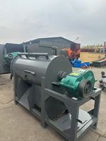 Laveuse à friction pour recyclage de plastique 5,5 kW, machine de lavage à friction robuste pour le traitement du plastique