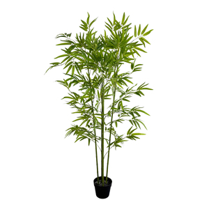 Wholesale 150cm Plastic Artificial Bamboo <strong>Bonsai</strong> Tree-Modern Design Realistic Indoor Home &amp; Office Decoration - Product Image 1