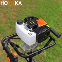 HOTOKA Promotion : Tarière thermique 52cc de haute qualité pour la plantation d'arbres et le forage de trous