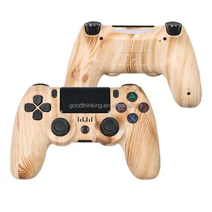Double shock dual painted Wireless joystick bluetooth rechargeable game pad mobile game controller for PS4 PC Android
