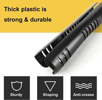 Lot de 4 formes de maintien pour bottes, en plastique, réglables à ressort, pour bottes hautes jusqu'au genou, offrant une excellente forme et un maintien parfait
