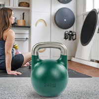 Pesa Rusa de Fitness con Color Personalizado y Logotipo Personalizado, Estilo de Competición Hueco