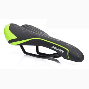 Sillín de Bicicleta Bolany, Asiento de Bicicleta de Montaña, Cojín Hueco, Cómodo y Transpirable, Negro y Rojo, Unisex, para Adultos - Product Image 3