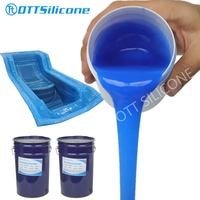 Silicone liquide de super qualité pour la fabrication d'ensachage sous vide Silicone RTV-2