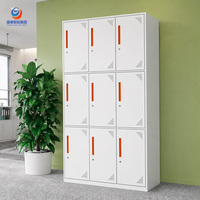 Vitrine et armoire de rangement en acier – Unités durables idéales pour salon, bureau et atelier