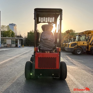 Pemuat kompak Tiongkok hidrostatik, sekop depan kecil beroda mini dengan mesin Kubota untuk penjualan - Product Image 6