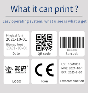 Printer Inkjet Thermal Otomatis Penuh (Tij) Layar Sentuh <span class=keywords><strong>5</strong></span> Inci Berkualitas Baik untuk Penandaan Cepat Gambar Kode QR/Bar Tanggal Waktu - Product Image 5