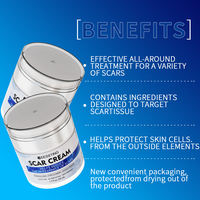 Crema Corporal Vegana Herbal de Venta Caliente para Adultos, Reafirmante de Piel, Tratamiento para Queloides y Cicatrices, Nutritiva, Blanqueadora de Estrías