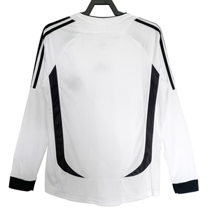 ชุดฟุตบอลแขนยาว2006ย้อนยุคเสื้อเจอร์ซีย์ของที่ระลึกเยอรมันชุดเครื่องแบบสโมสรยุโรประบายอากาศ - Product Image 1