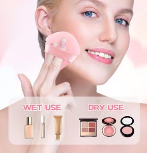 Private Label Cotton Velour Makeup <b>Puff</b> Portable Soft Triangle Cosmetic Powder <b>Puff</b> for Setting,Contouring and Under Eyes - Product Image 4