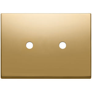 Gold <b>Plate</b> 3Mx2 Round <b>Wall</b> Switch Cover 12.5x9.5x1.4 Cm For Electrical Outlet - Product Image 1