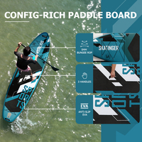 Planche de paddle gonflable Skatinger Sports Series 11'6"x35"x6" pour un plaisir polyvalent
