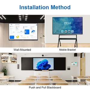 75 inch bảng tương tác bảng thông minh 4K UHD màn hình cảm ứng hiển thị hệ thống Android phòng họp và lớp học hợp tác - Product Image 4