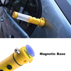 Đa Chức Năng Khẩn Cấp Thoát Công Cụ Làm Việc Ánh Sáng Cửa Sổ Ngắt Dây An Toàn Cắt Giá Rẻ Giá Thấp <span class=keywords><strong>LED</strong></span> Xe An Toàn Búa Đèn Pin - Product Image 3