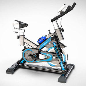 Bicicleta estática vertical JS2005 con pantalla LCD, resistencia ajustable, equipo de fitness para el hogar para bajar de peso - Product Image 2