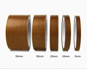 Bande <span class=keywords><strong>haute</strong></span> <span class=keywords><strong>température</strong></span> de revêtement PTFE Tefloning résistante à la chaleur pour sceller le sac <span class=keywords><strong>Ruban</strong></span> adhésif PTFE - Product Image 5