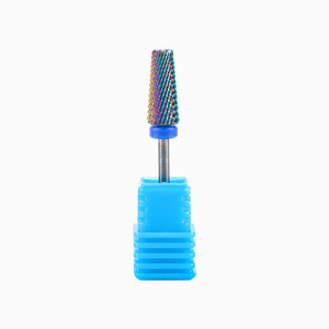Brocas de Carburo de Tungsteno con Diamantes de Colores para Uñas Acrílicas, Herramientas de Manicura para Eliminar Cutículas - Product Image 6