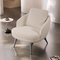 Canapé-chaise en velours à siège unique de style moderne japonais Meubles de salon de détente pour le salon et le bureau